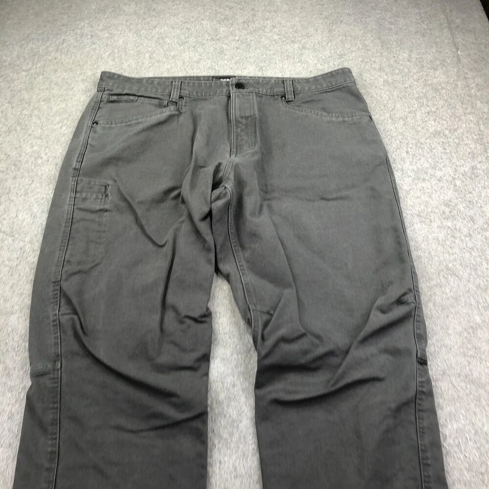 The North Face Pants Mens 40x31 Gray Canvas Carpenter Relaxed Straight Workwear